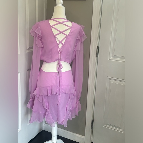 Angelance New York Silk Chiffon Dress - Picture 12 of 14